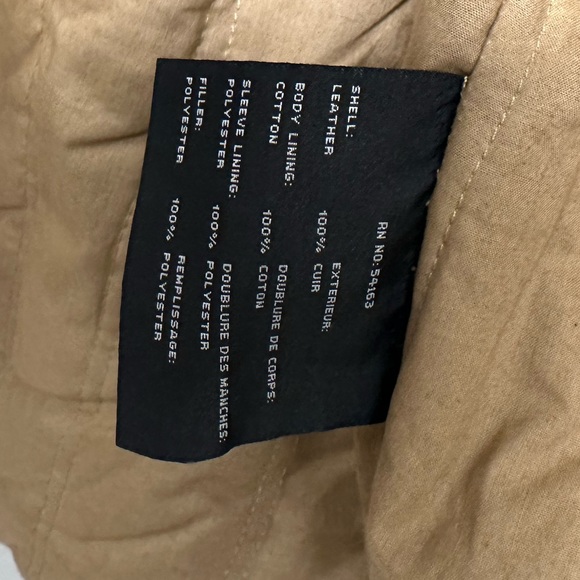 Marc New York Andrew Marc Distressed Heavy Moto Leather Jacket Mens Size XL - Picture 16 of 16